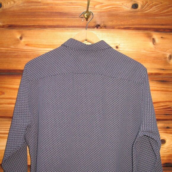 Ted Baker London Mens Geo Print Button Front Shirt L - Picture 7 of 11